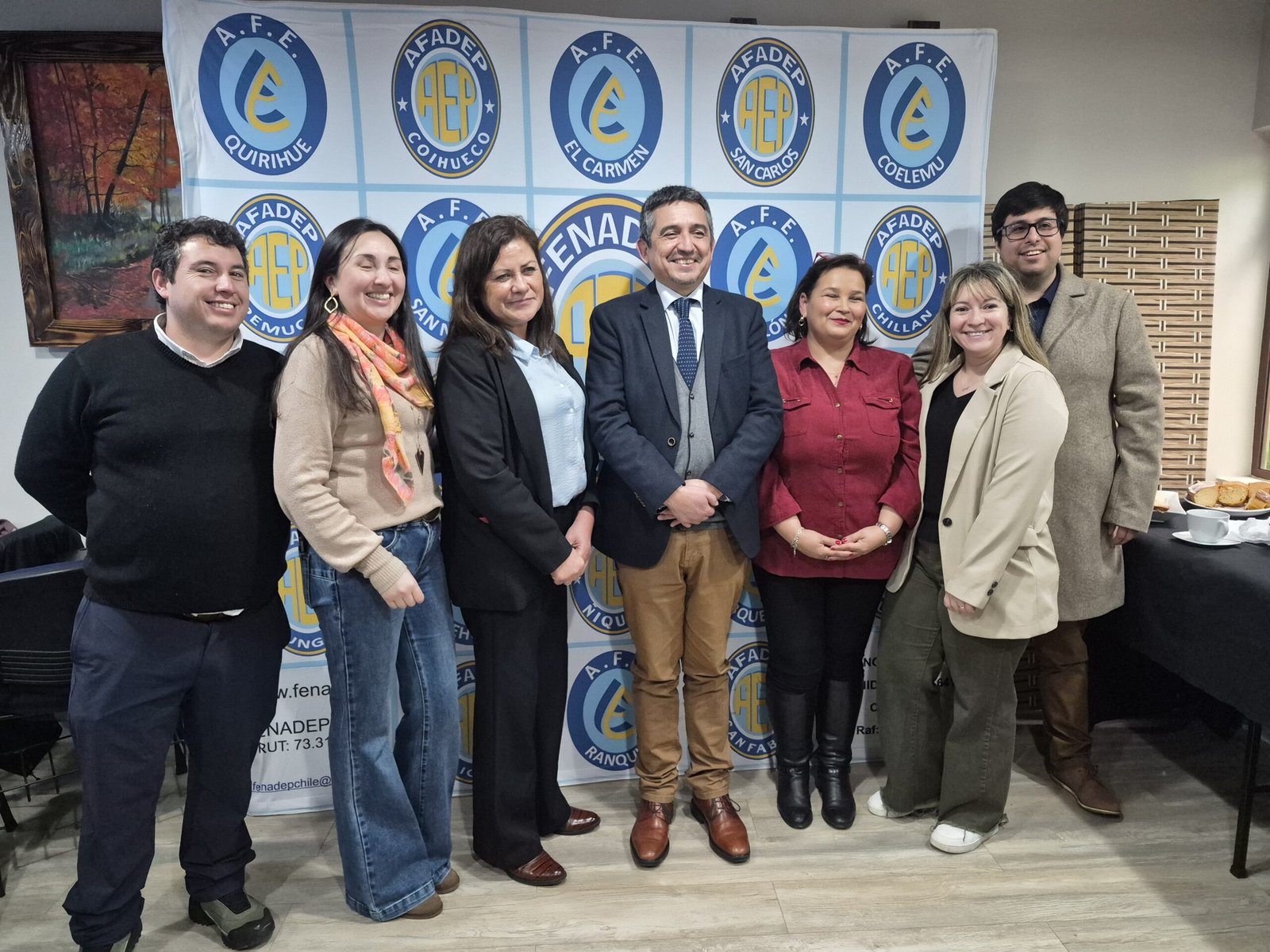 Directivas Comunales y Fenadep Chile se reúne con Director Ejecutivo del SLEP Valle Diguillín para abordar gestión, presupuesto y condiciones laborales.
